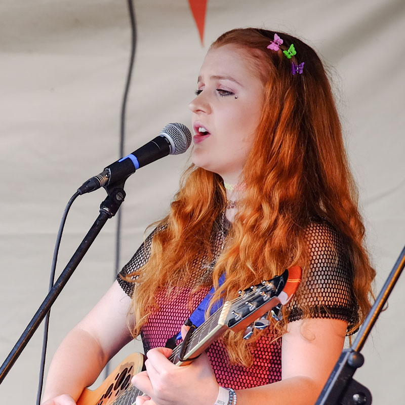 eclectic live music at the thame food festival